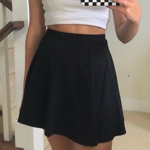 Kimchi Blue Black Circle Skirt